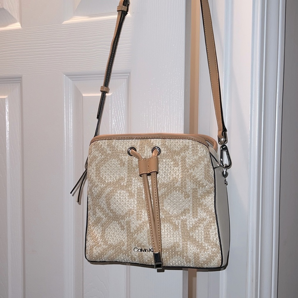 Mini Calvin Klein Logo Crossbody Purse